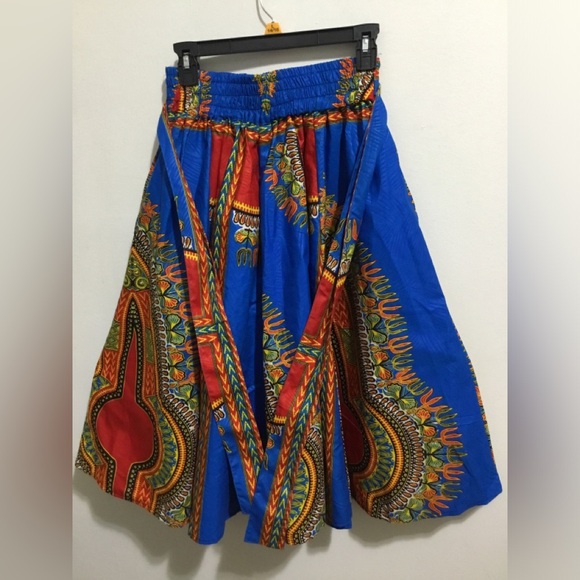 African Print Maxi Skirt - Picture 3 of 5